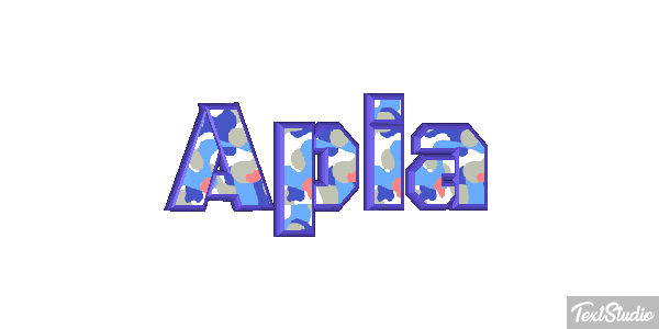 Apia Effetto testo