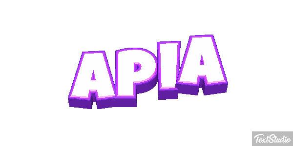 Apia Effetto testo