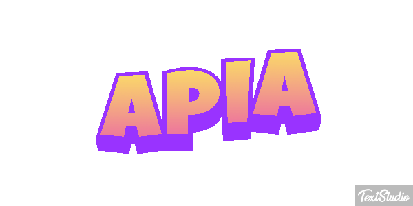 Apia Effetto testo