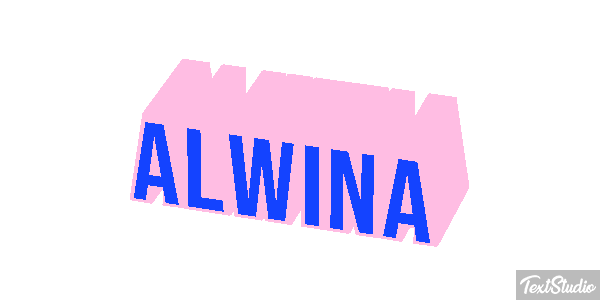 Alwina Effetto testo