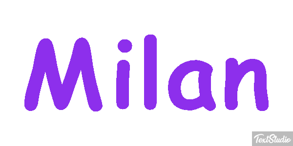 Milan Effetto testo