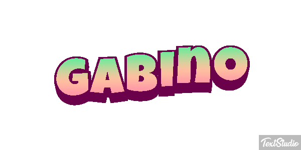 Gabino Efecto de texto