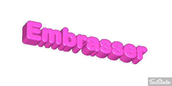 Embrasser Effetto testo