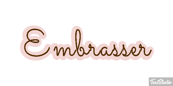 Embrasser Effetto testo