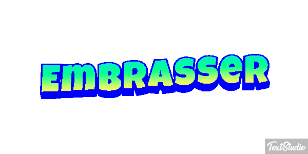 Embrasser Effetto testo
