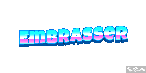 Embrasser Effetto testo
