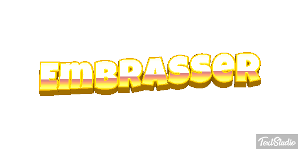 Embrasser Effetto testo