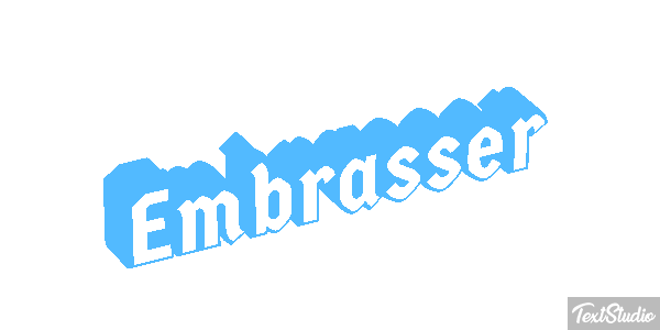 Embrasser Effetto testo