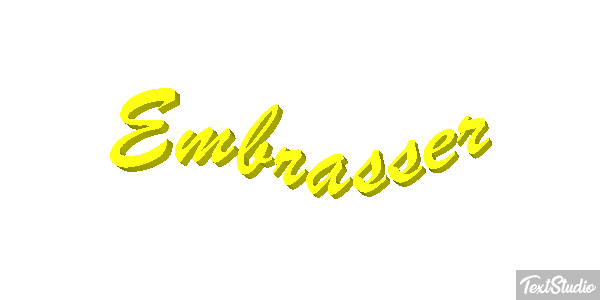 Embrasser Effetto testo