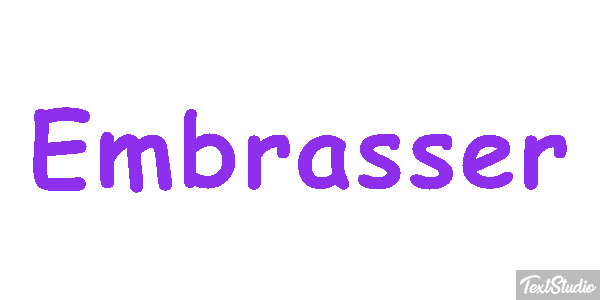 Embrasser Effetto testo