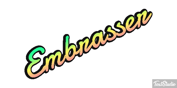 Embrasser Effetto testo