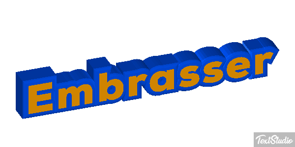 Embrasser Effetto testo