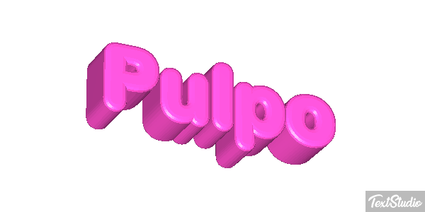 Pulpo Efecto de texto