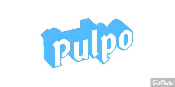 Pulpo Efecto de texto