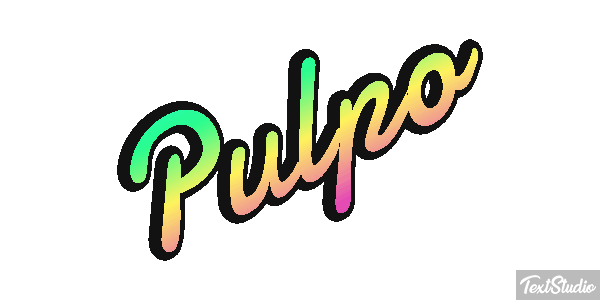 Pulpo Efecto de texto