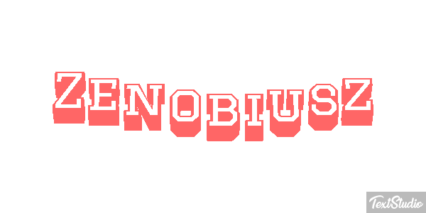 Zenobiusz Efecto de texto