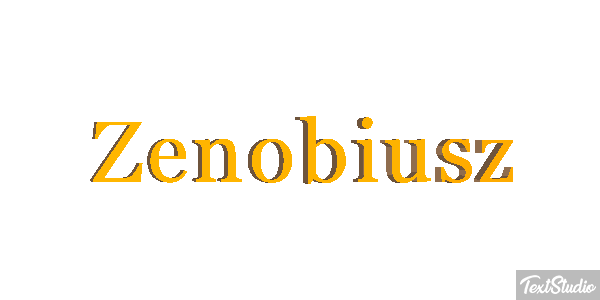 Zenobiusz Efecto de texto