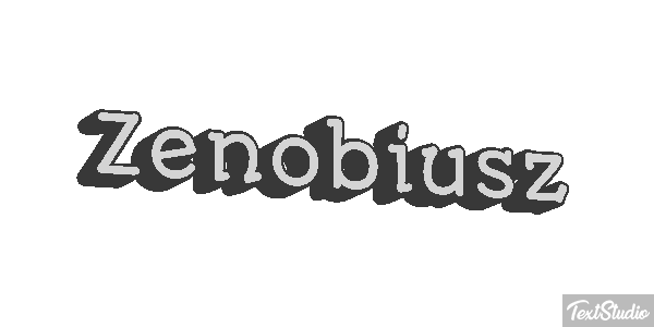 Zenobiusz Efecto de texto