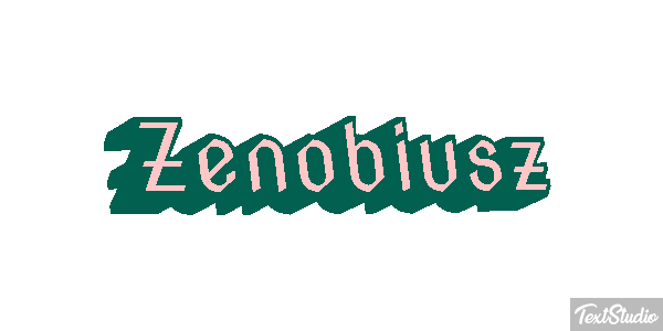 Zenobiusz Efecto de texto