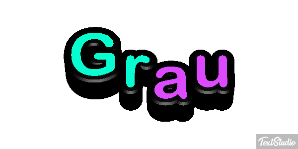 Grau Efeito do texto