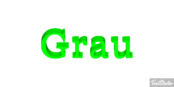 Grau Efeito do texto