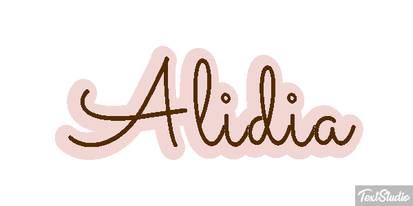 Alidia Efecto de texto