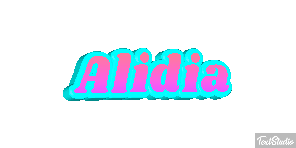 Alidia Efecto de texto