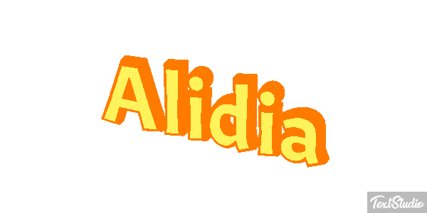 Alidia Efecto de texto