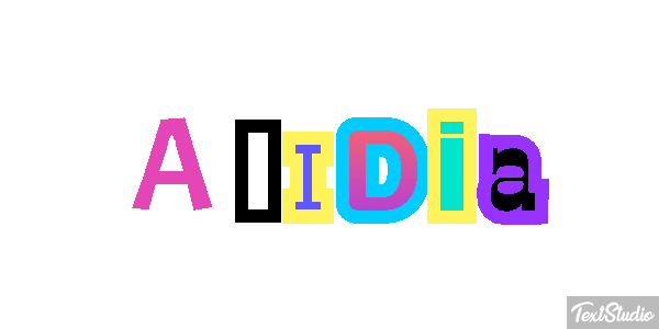 Alidia Efecto de texto