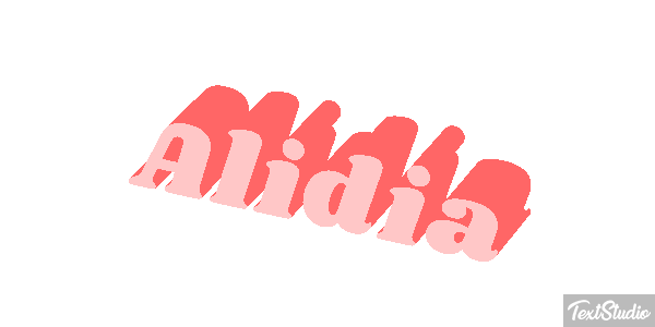Alidia Efecto de texto