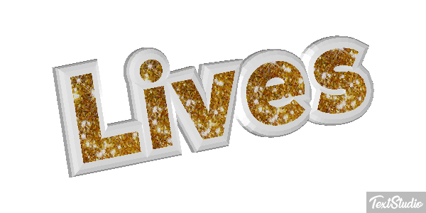 Lives Text effect