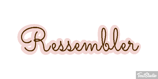 Ressembler Effet de texte