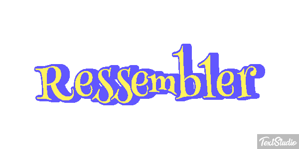 Ressembler Effet de texte