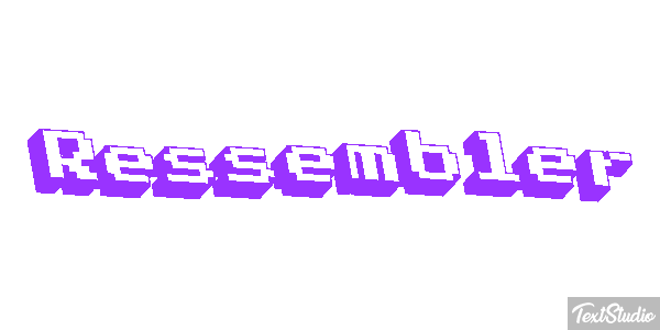 Ressembler Effet de texte