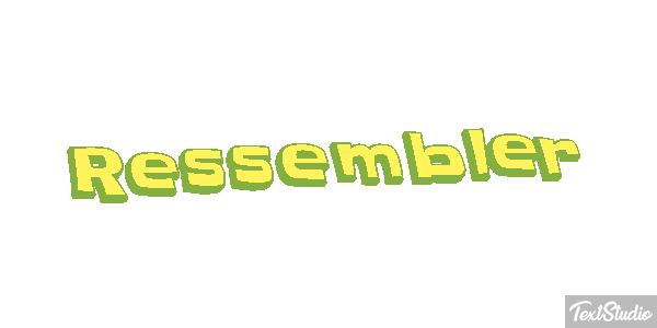 Ressembler Effet de texte