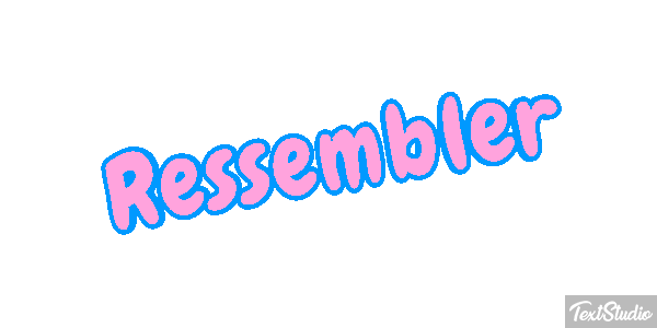 Ressembler Effet de texte