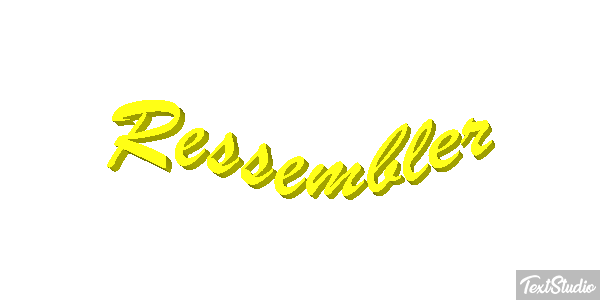 Ressembler Effet de texte