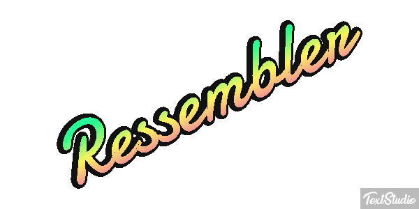 Ressembler Effet de texte