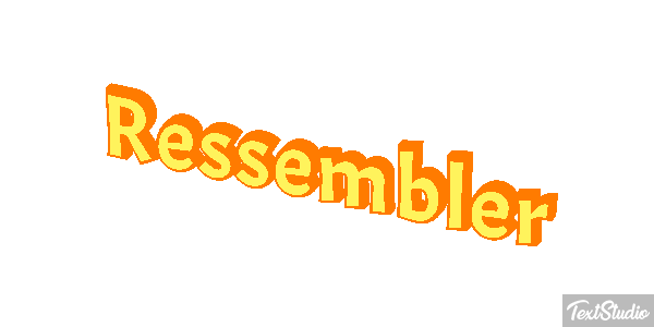 Ressembler Effet de texte