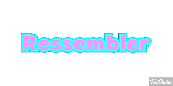 Ressembler Effet de texte