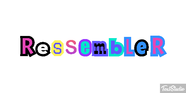 Ressembler Effet de texte