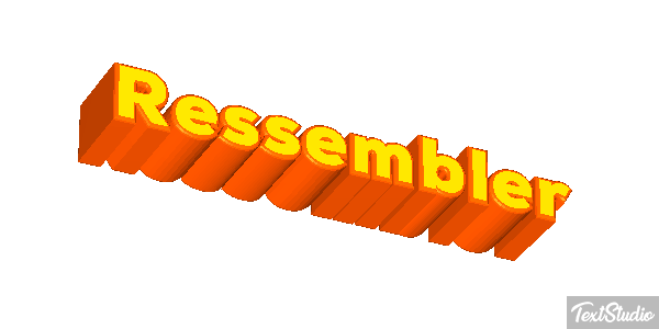 Ressembler Effet de texte