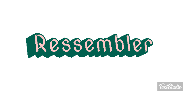 Ressembler Effet de texte