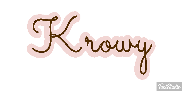 Krowy Текстовый эффект