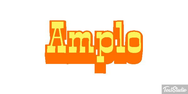 Amplo Effet de texte