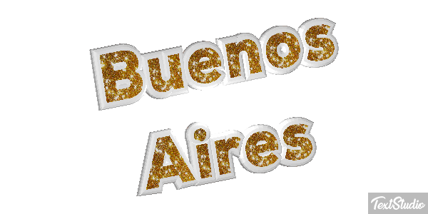 Buenos Aires Tekst effect