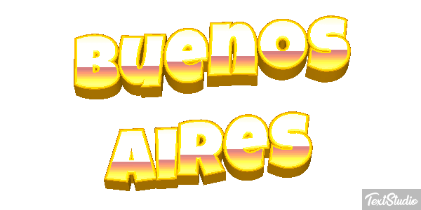 Buenos Aires Tekst effect