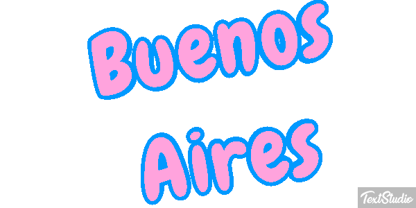 Buenos Aires Tekst effect