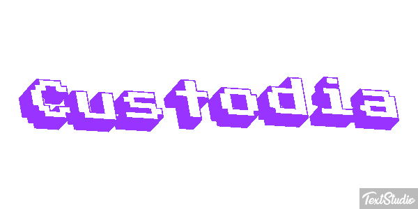 Custódia Tekst effect