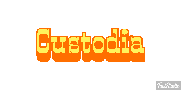 Custódia Tekst effect